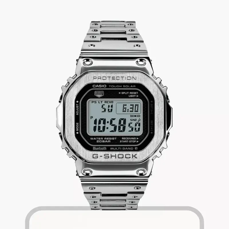 Casio G-Shock Men's Full Metal Tough Solar Bluetooth Watch | GMW-B5000D-1